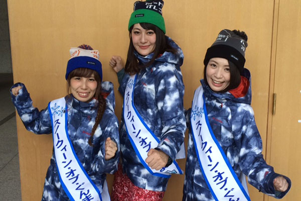 ぐんまスノークイーンお菓子プレゼント!