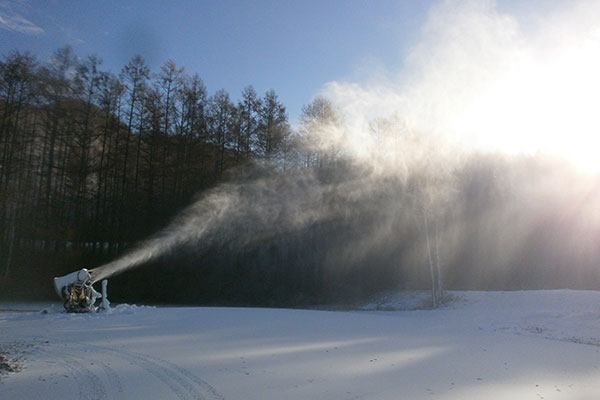 降雪開始！