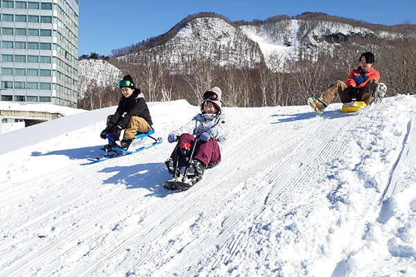 そり専用「Sled Ride（スレッドライド）コース」OPEN！